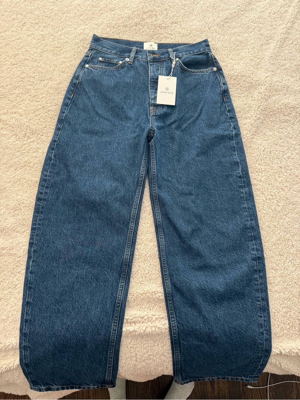 Anine Bing Fritz Jean in Clean Indigo - Picture 5 of 5